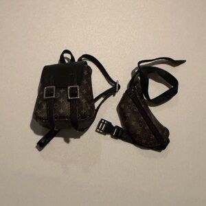 Labubu Mini Backpack and matching fanny pack/ crossbody